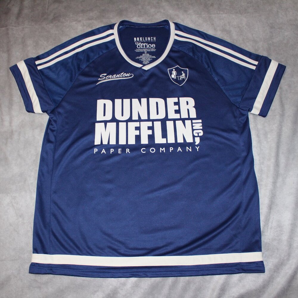 BoxLunch Exclusive The Office Scott #1 Dunder Mifflin Jersey - 2X